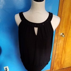 Halter studded top 2x